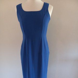 Blue Bodycon Maxi Dress. Small